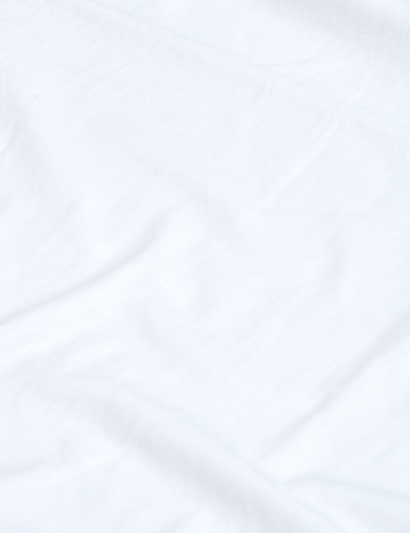 Bellfield Monrovia Jacquard T-Shirt - White