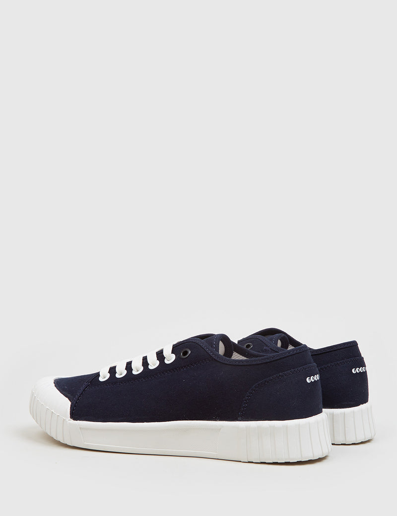 Good News Bagger Low Trainer (Canvas) - Navy