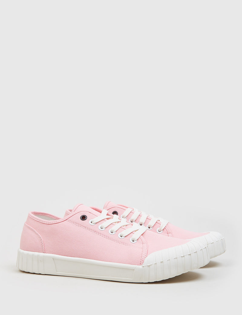 Good News Bagger Low Trainers (Canvas) - Pink