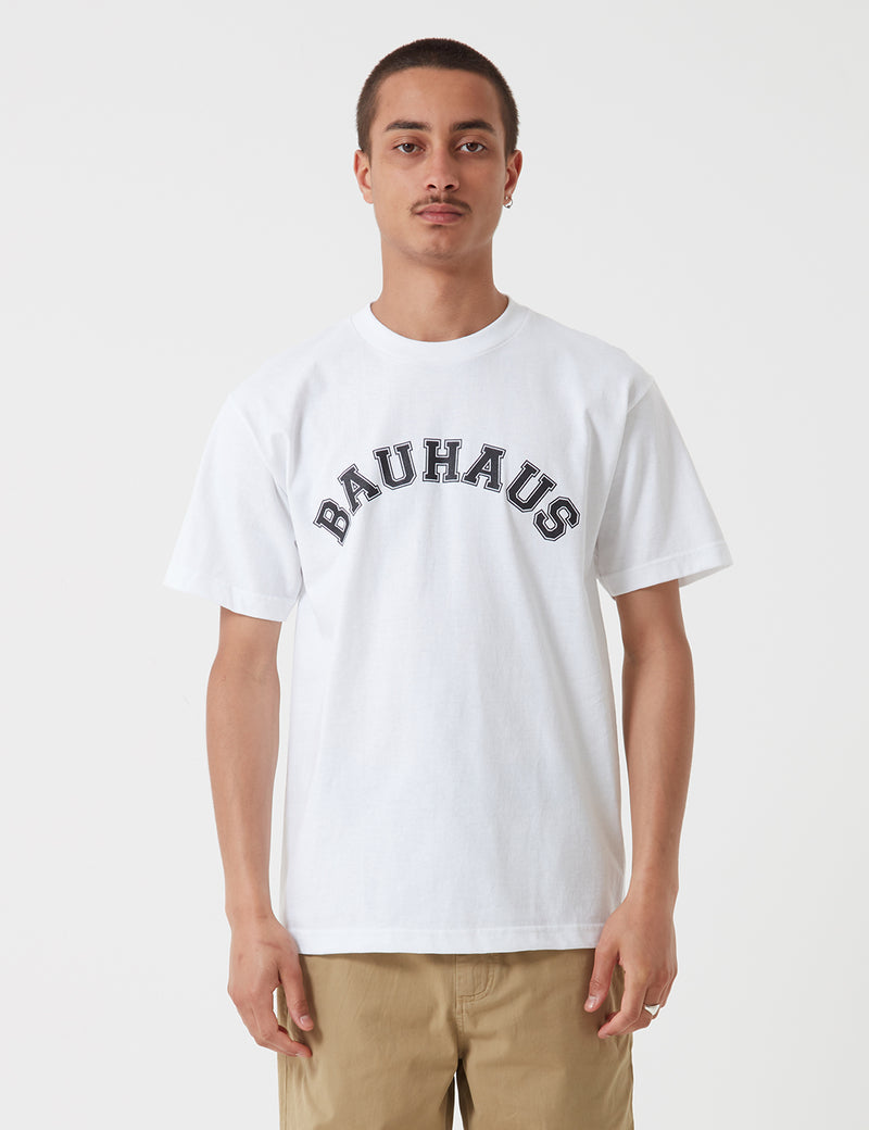 Stu Gazi BauhausTシャツ-ホワイト