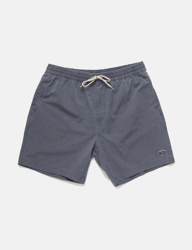 Deus Ex Machina Sandbar Solid Garment Dye Shorts - Indigo