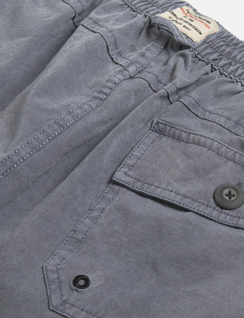 Deus Ex Machina Sandbar Solid Garment Dye Shorts - Indigo