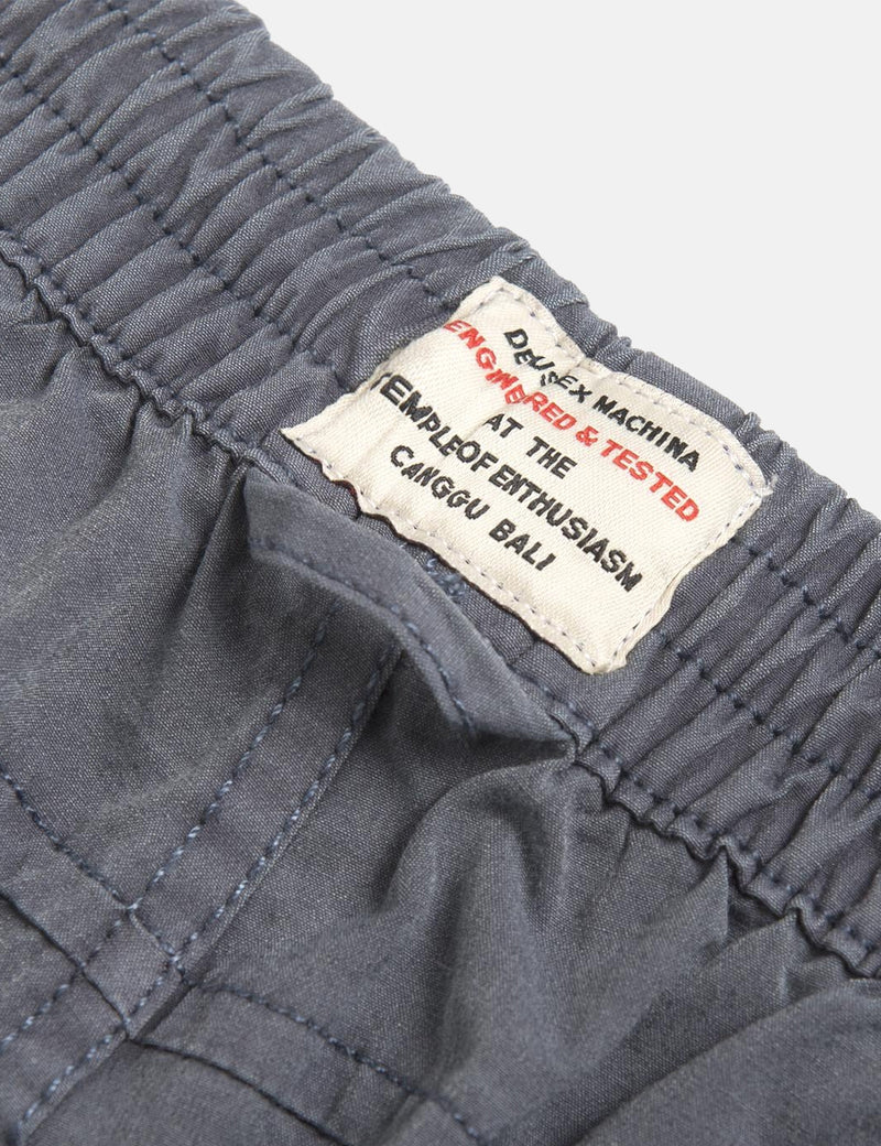 Deus Ex Machina Sandbar Solid Garment Dye Shorts - Indigo
