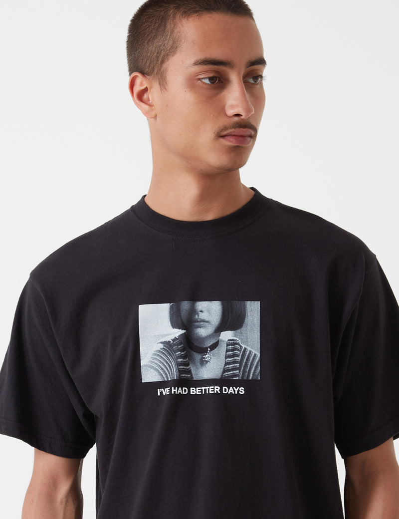 T-Shirt SCRT Better Days - Noir