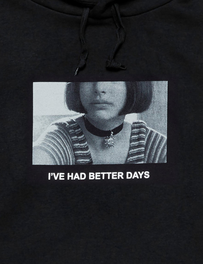 Sweat à capuche SCRT Better Days - Noir