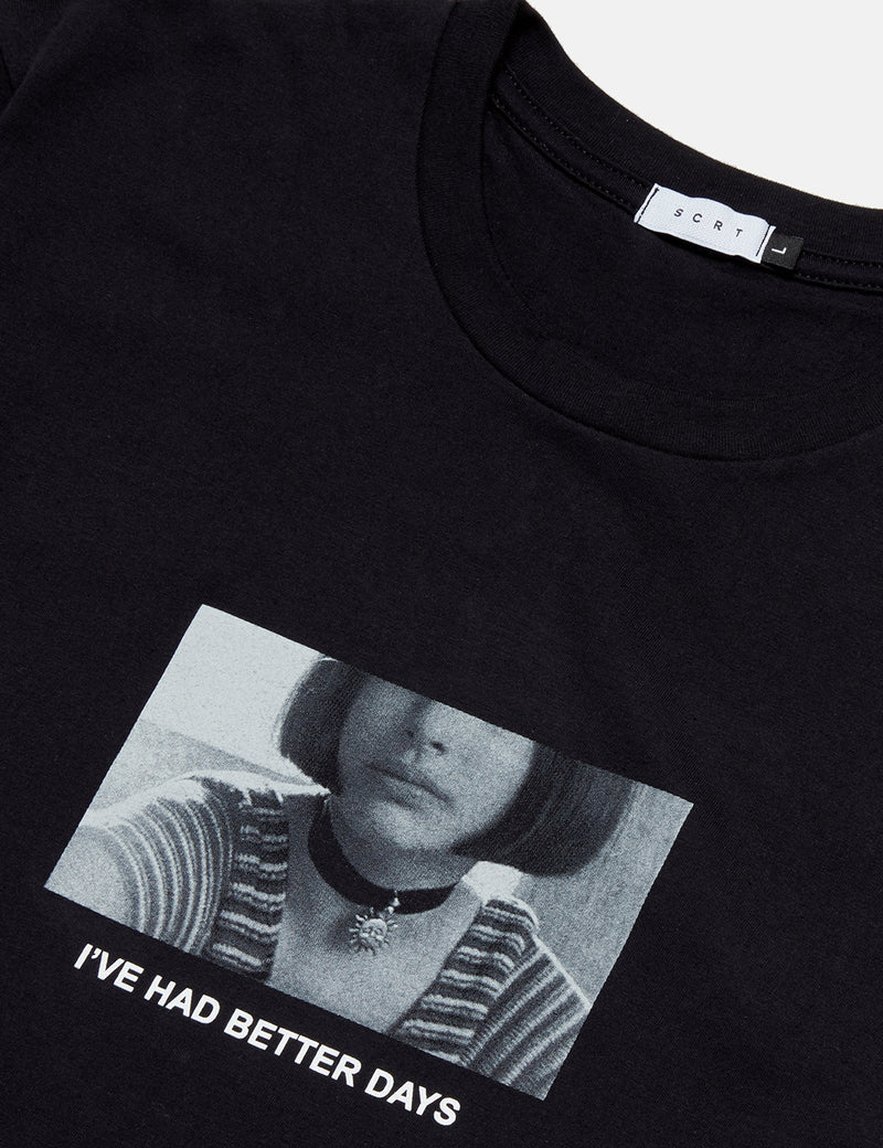T-Shirt SCRT Better Days - Noir