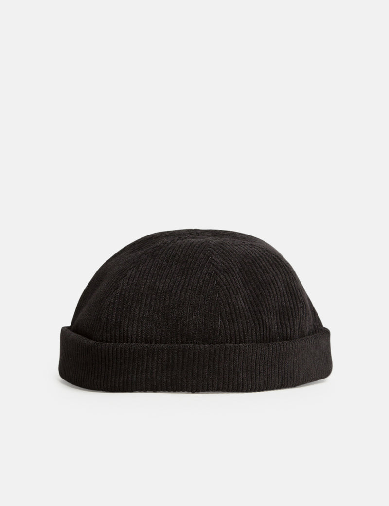 Bhode Dock Worker Hat (Kordel) - Schwarz