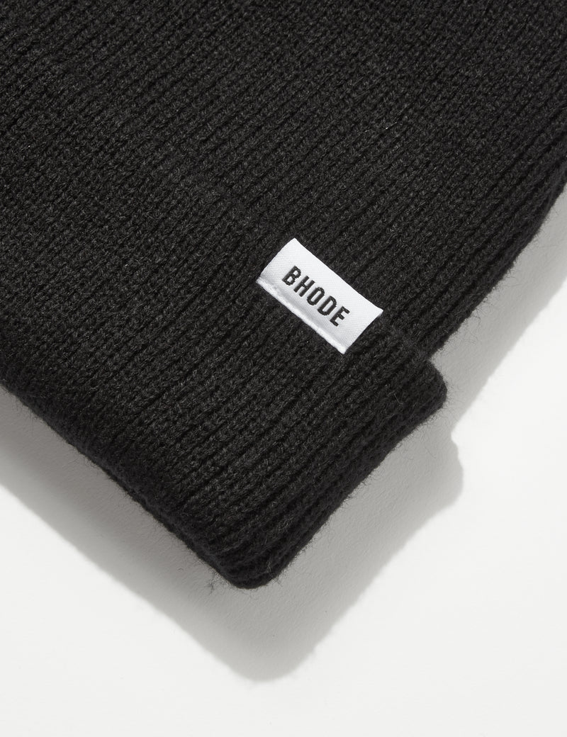 Bhode Everyday Beanie Hat - Black