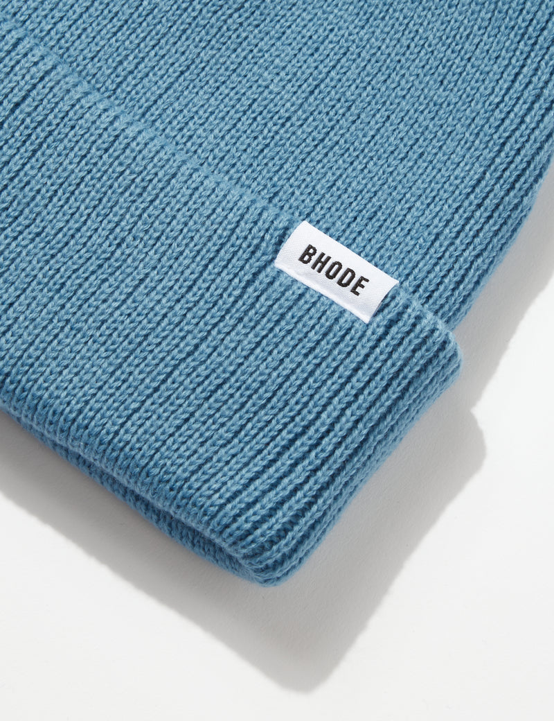 Bhode Everyday Beanie Hat - Blue Shadow