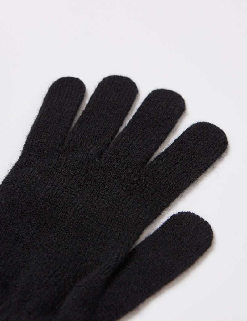 Bhode Hawick Gloves (Lambswool) - Black