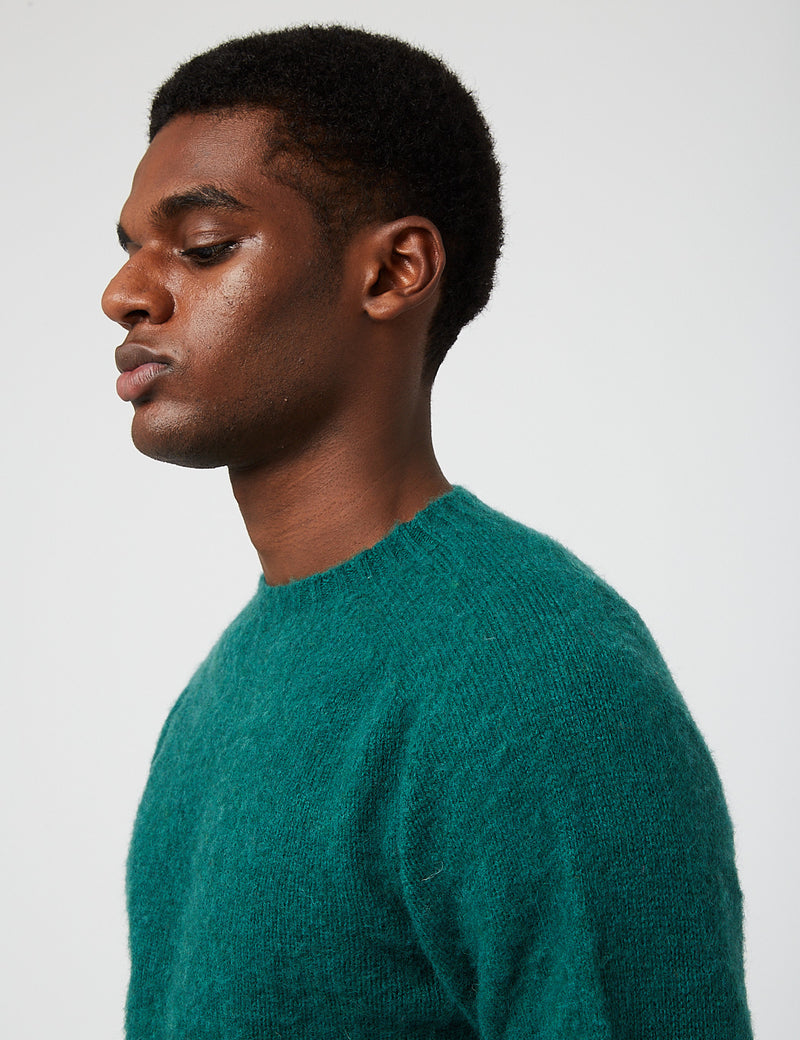 Green lambswool discount jumper