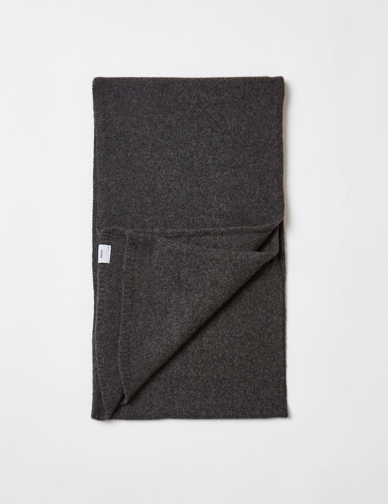 Écharpe Bhode Skye (Cachemire) - Gris Anthracite