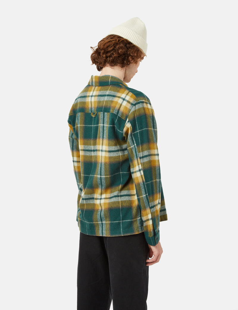 Bhode Overshirt (Plaid) - Green