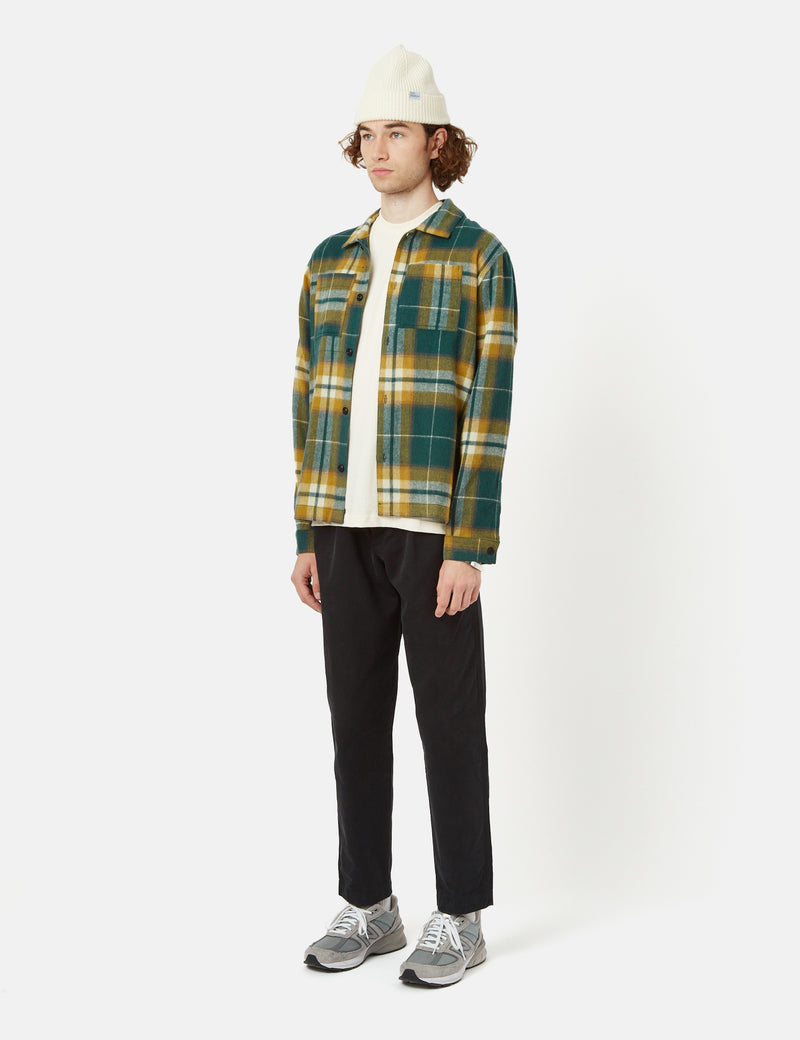 Bhode Overshirt (Plaid) - Green