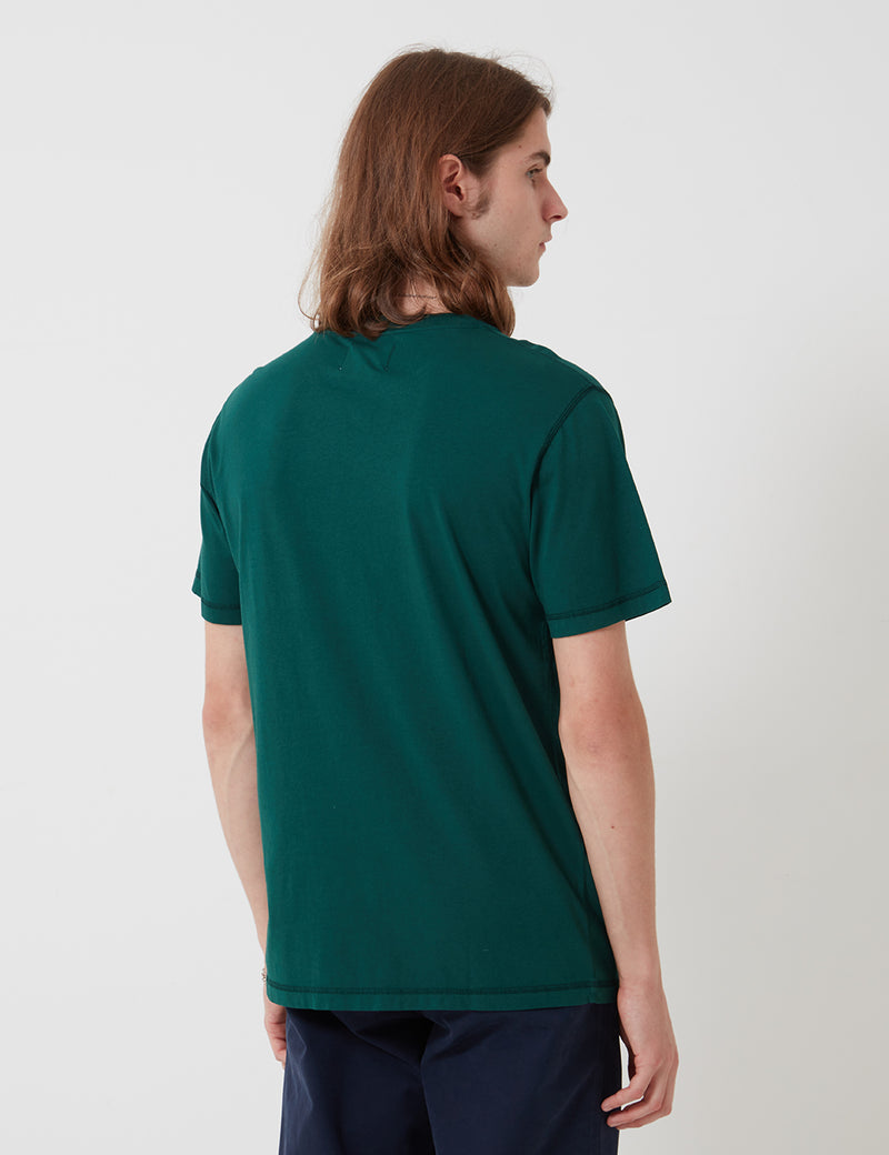 T-Shirt Bhode Besuto (Coton Bio) - Vert Forêt