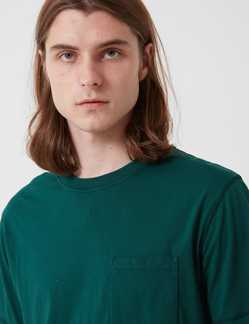 T-Shirt Bhode Besuto (Coton Bio) - Vert Forêt
