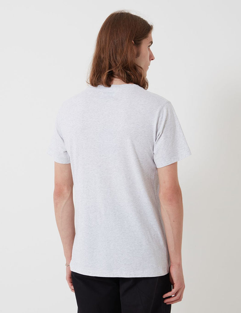 T-Shirt Bhode Besuto (Coton Bio) - Gris chiné