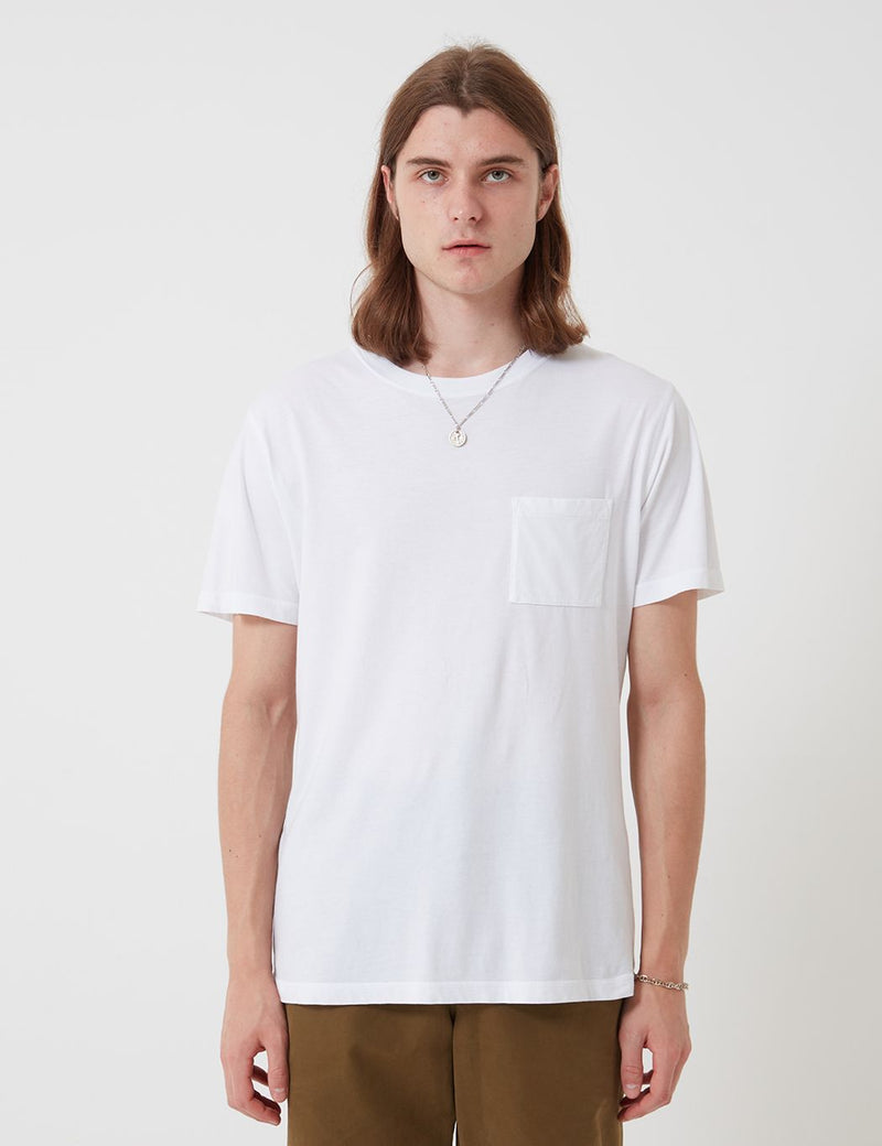 ボードベストTシャツ（オーガニックコットン）-ホワイト