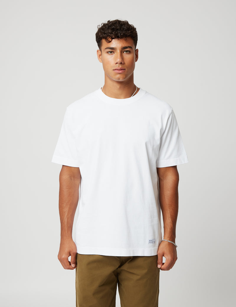 BhodeエブリデイヘビーウェイトTシャツ（オーガニック）-ホワイト
