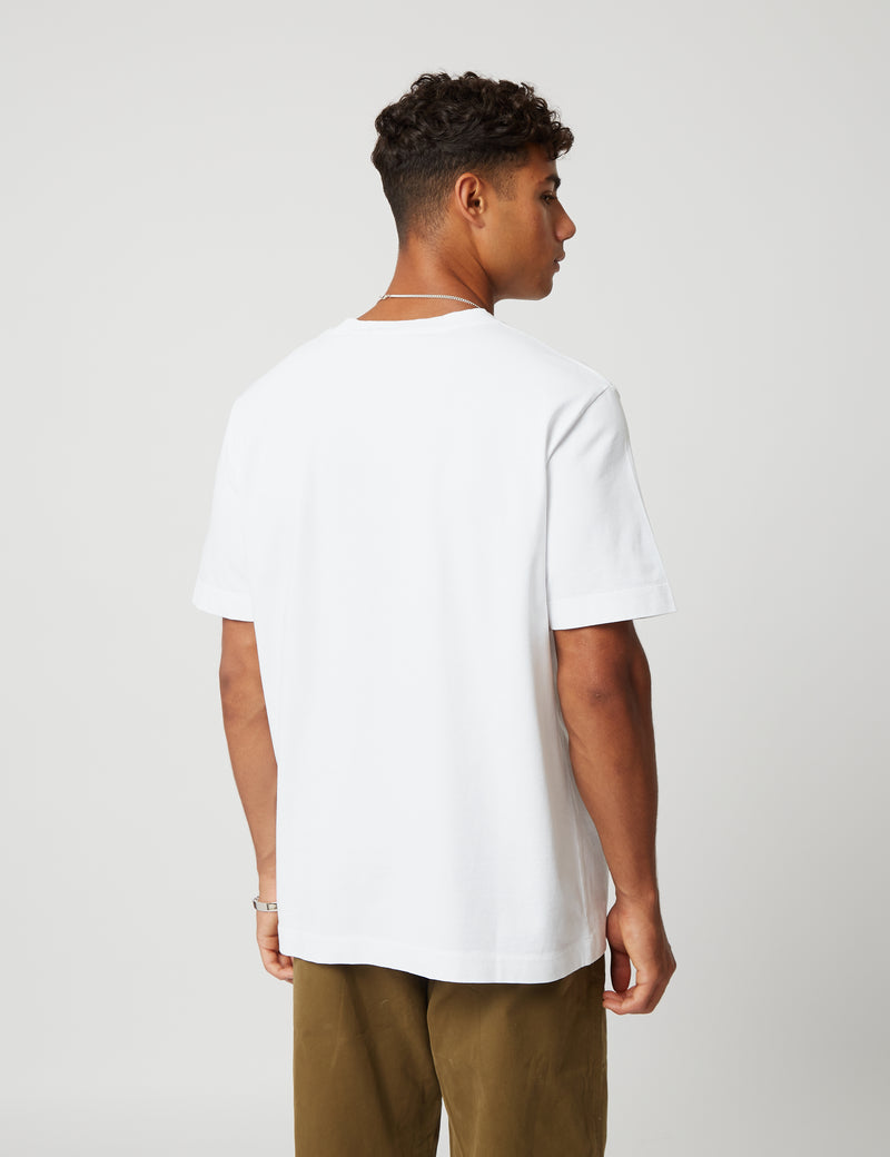 BhodeエブリデイヘビーウェイトTシャツ（オーガニック）-ホワイト