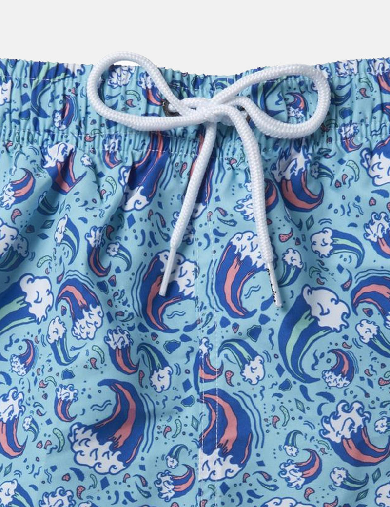 Boardies Wavey DayzShortieスイムショーツ-ブルー