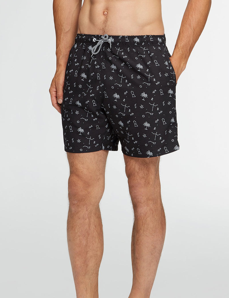 Boardies Constellation Swim Shorts - Blue
