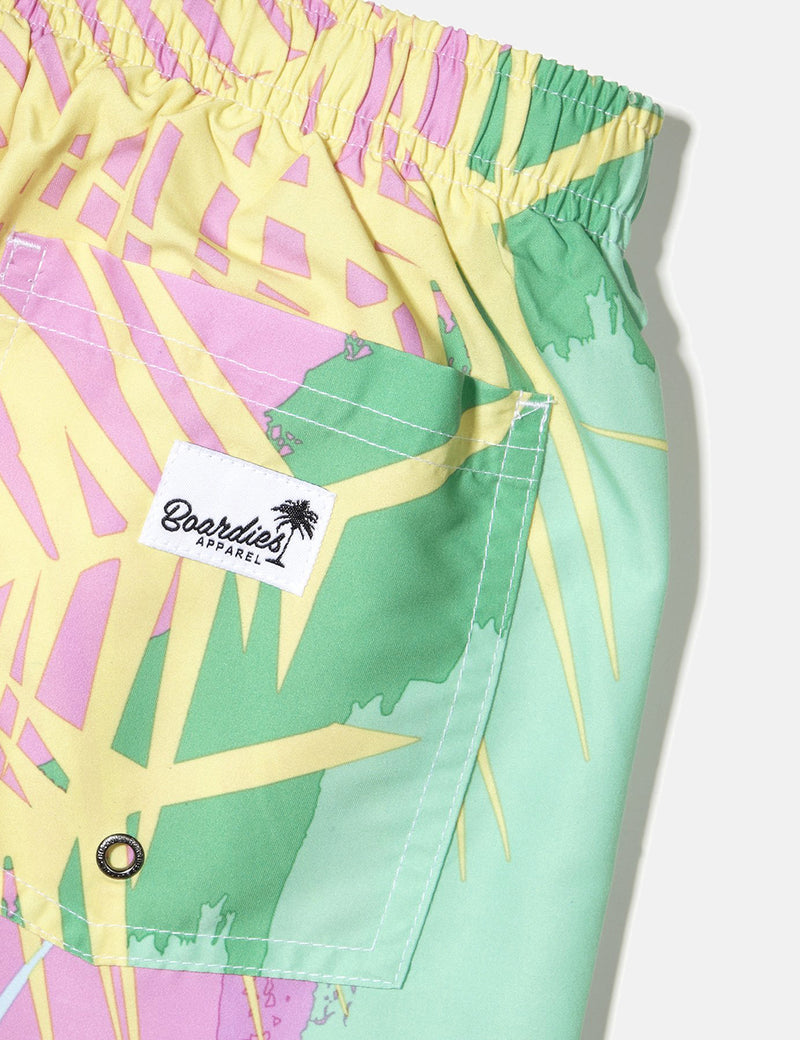 Boardies Tropicanoスイムショーツ（ミドル丈）-ブルー