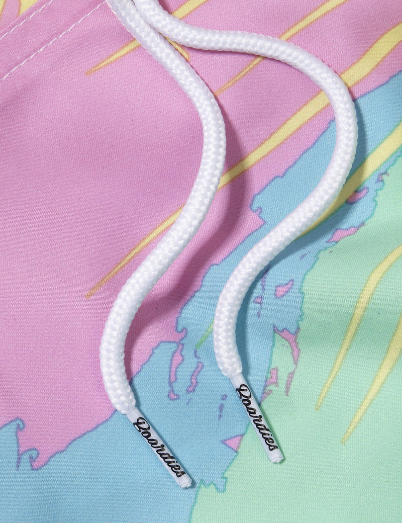 Boardies Tropicanoスイムショーツ（ミドル丈）-ブルー