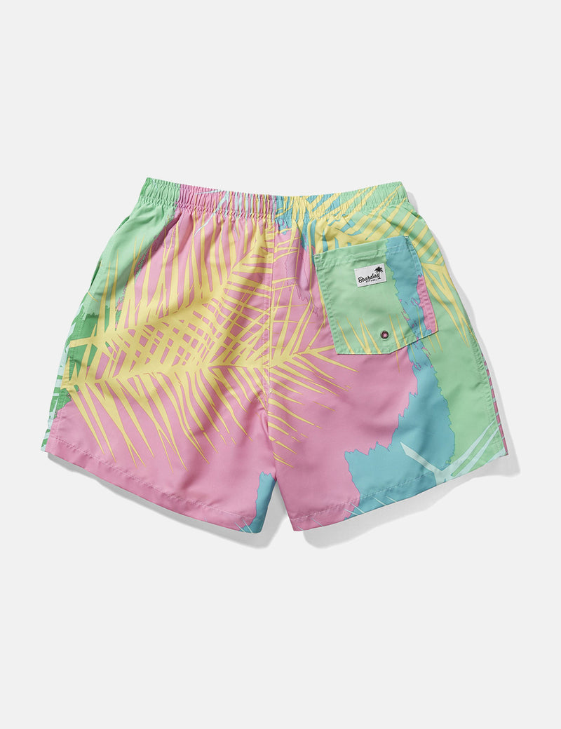 Boardies Tropicanoスイムショーツ（ミドル丈）-ブルー
