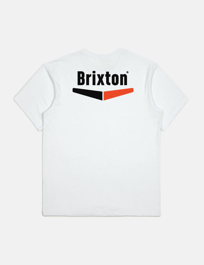 Brixton Velocity Pocket T-Shirt - White