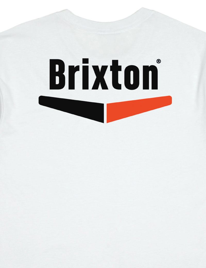Brixton Velocity Pocket T-Shirt - White