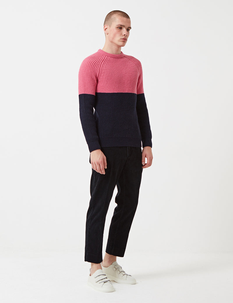 Barbour x Wood Wood Fidra Cord Trousers - Navy