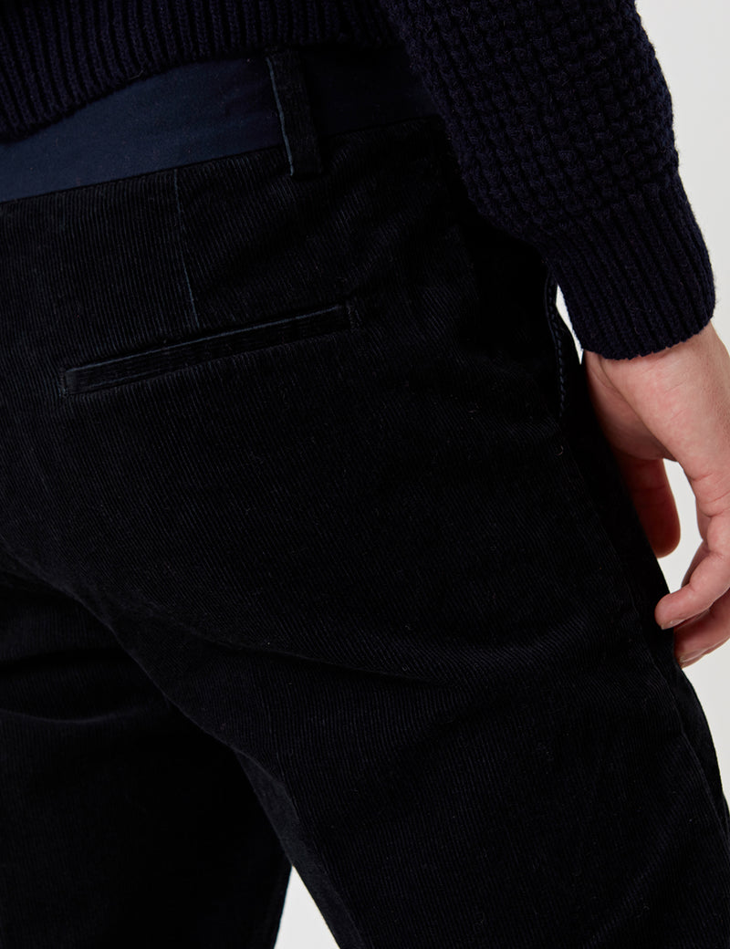 Barbour x Wood Wood Fidra Cord Trousers - Navy