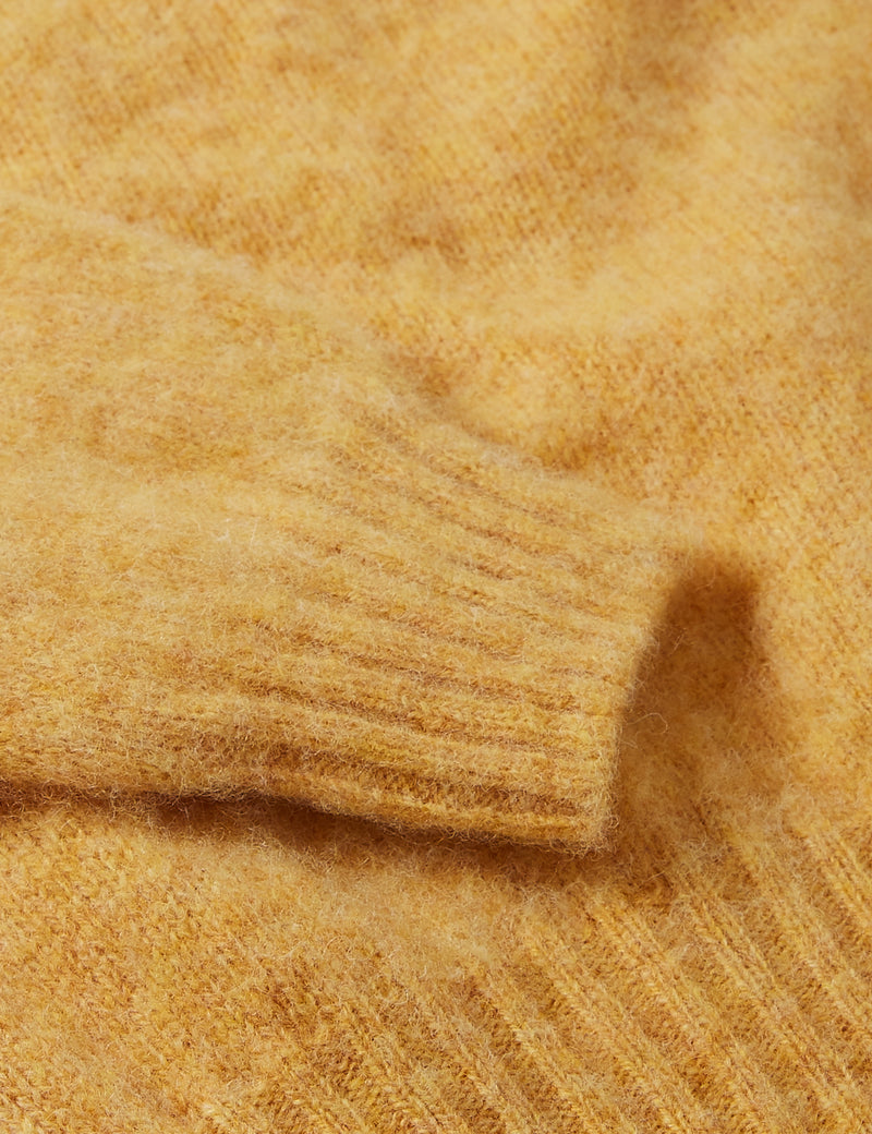 Bhode Supersoft Lambswool Jumper（Made in Scotland）-マジパン