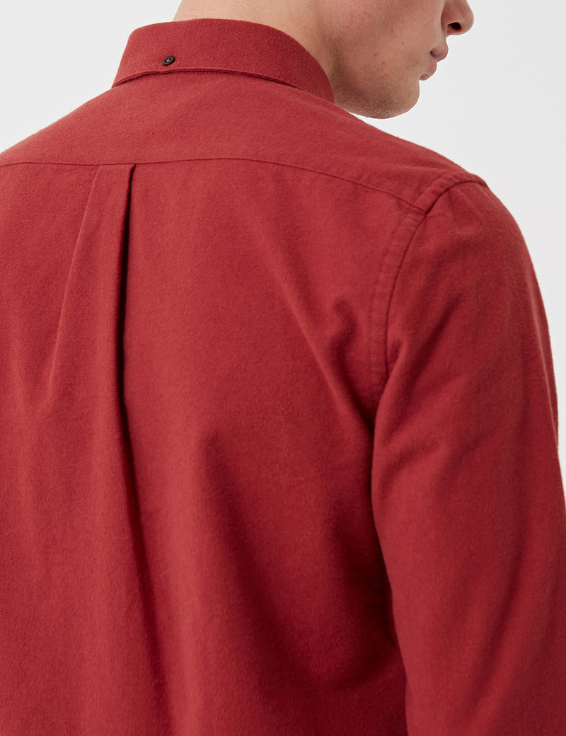 Chemise Campo en flanelle portugaise - Rouge