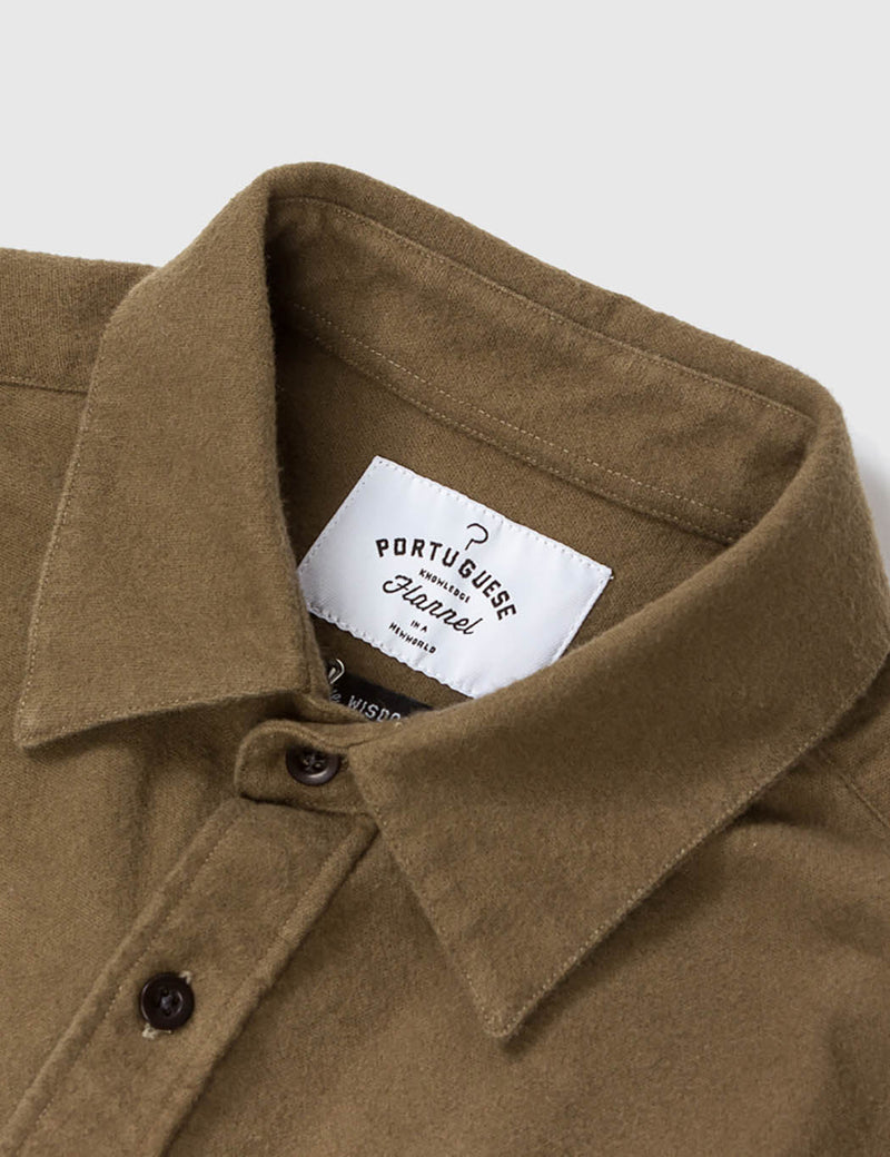 Portuguese Flannel Campo Shirt - Green