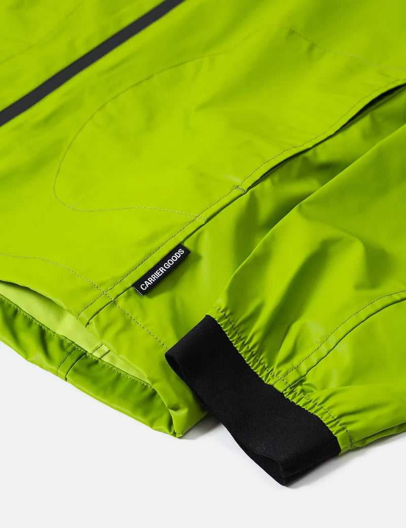 Purple Mountain Observatory Waxed Elements Jacket - Lima Bean Green