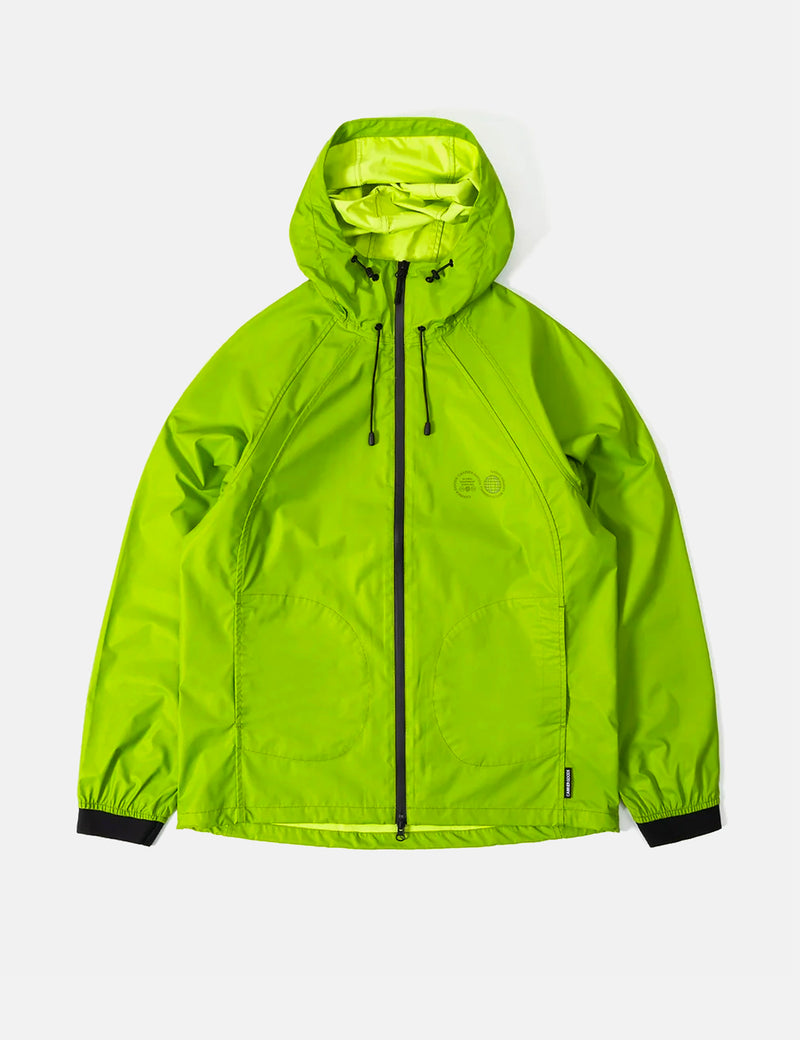 Purple Mountain Observatory Waxed Elements Jacket - Lima Bean Green