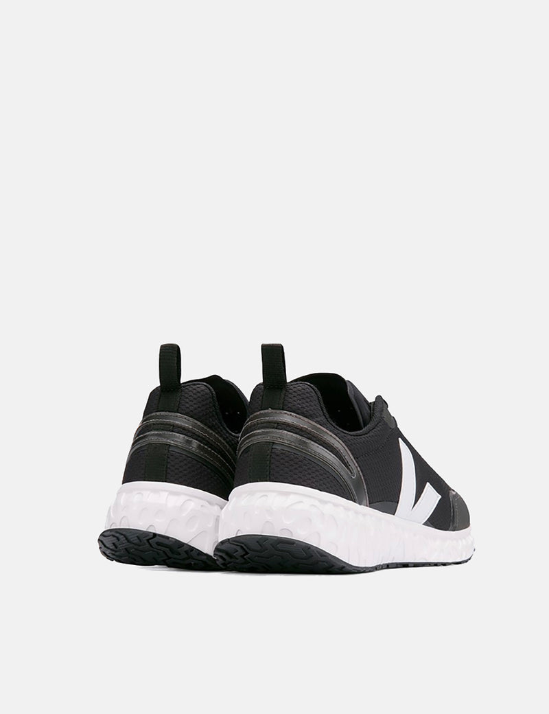 Veja Condor Mesh Running Shoes - Black/White
