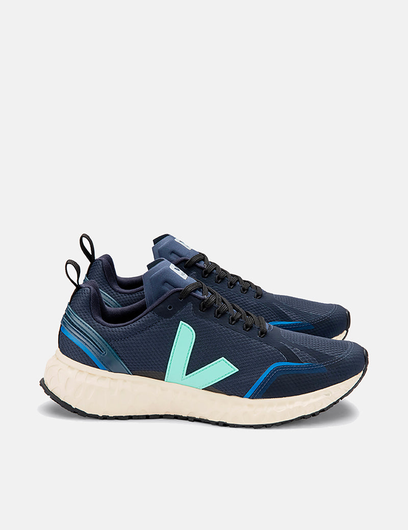 Veja Condor Mesh Running Shoes - Nautico/Turquoise/Butter Sole