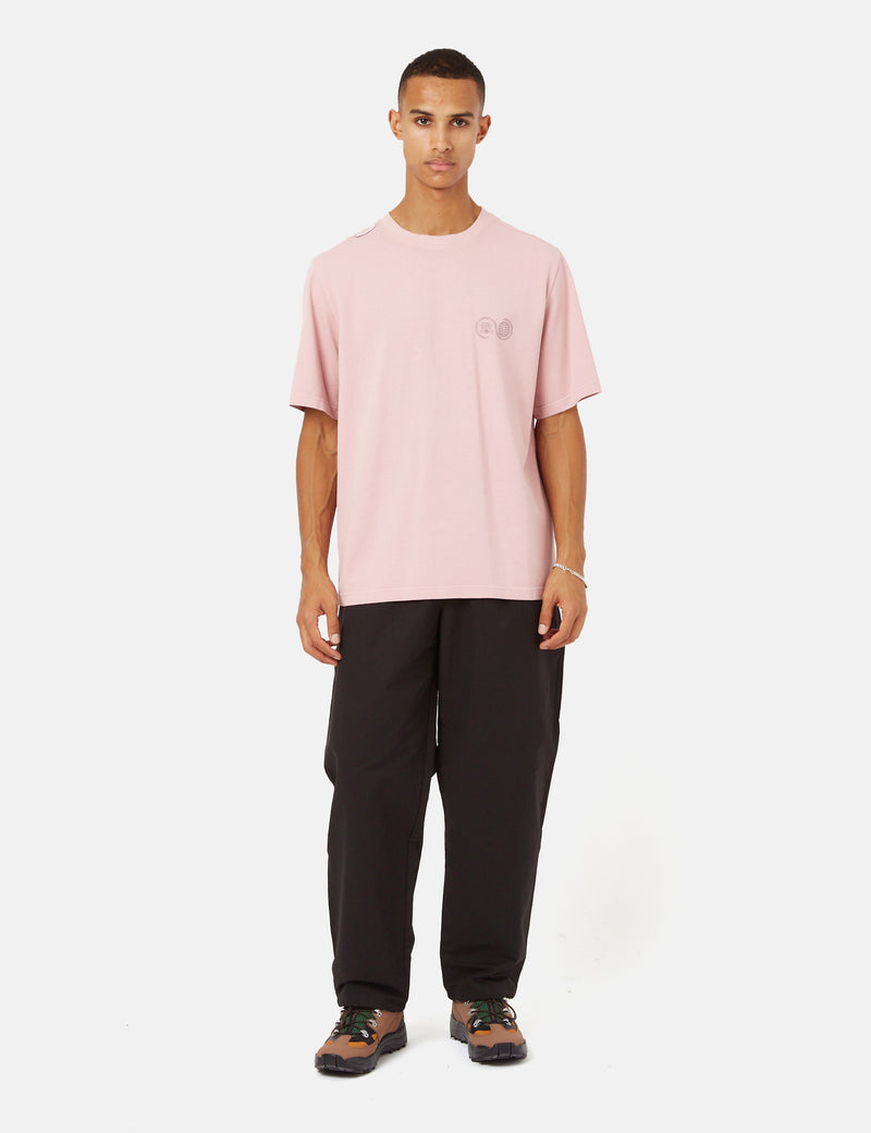 Carrier Goods Core Logo T-Shirt - Rose