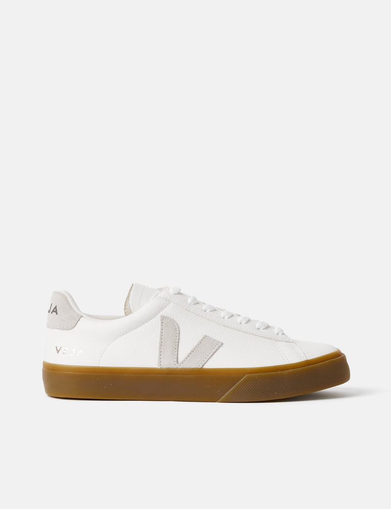 Veja Campo Trainers (Chromefree Leather) - Extra White/Natural/Natural