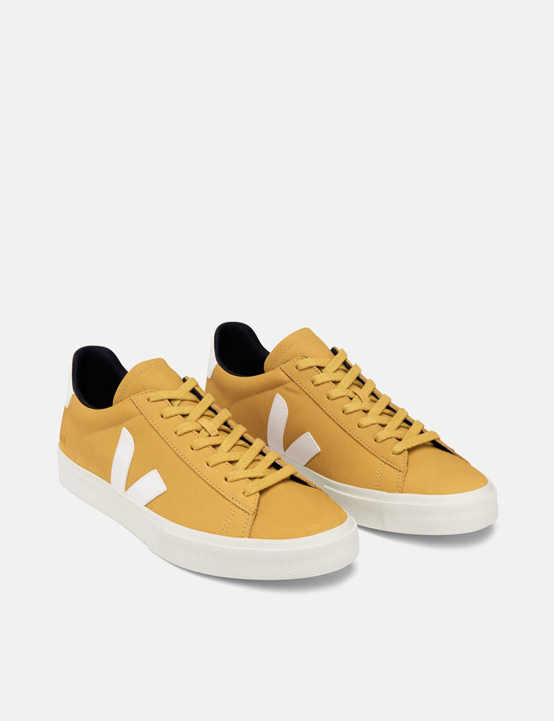 Veja Campo Trainers（Nubuck）-Moutarde White