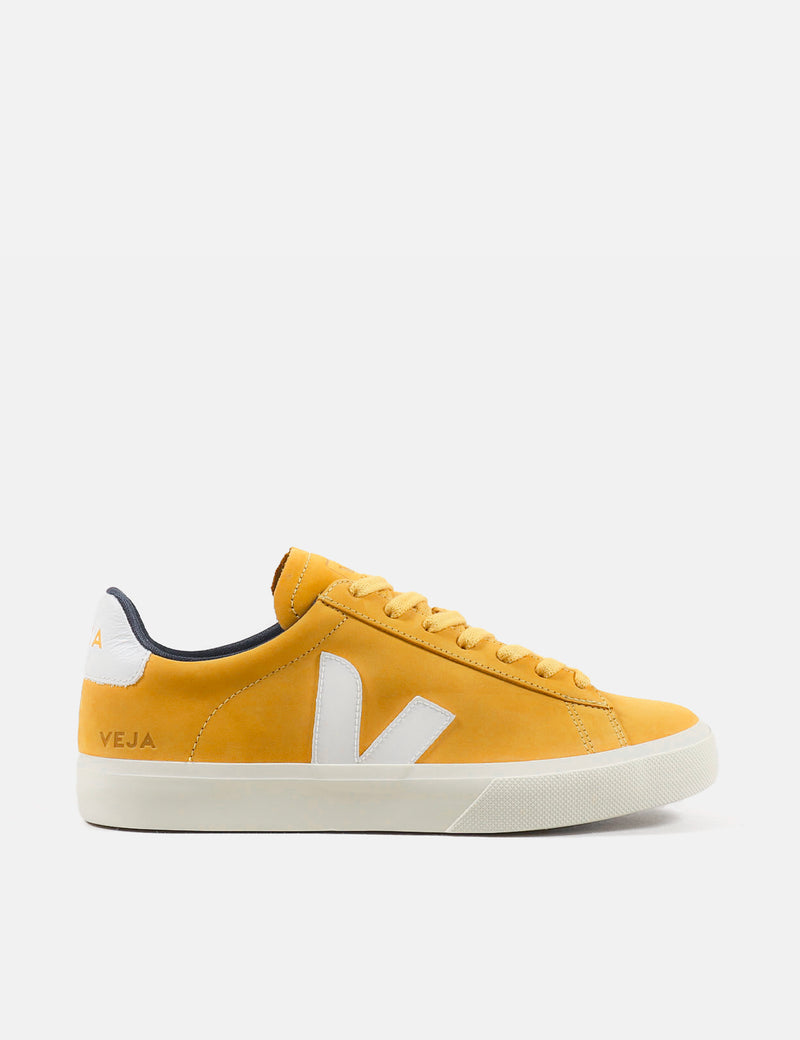 Veja Campo Trainers（Nubuck）-Moutarde White