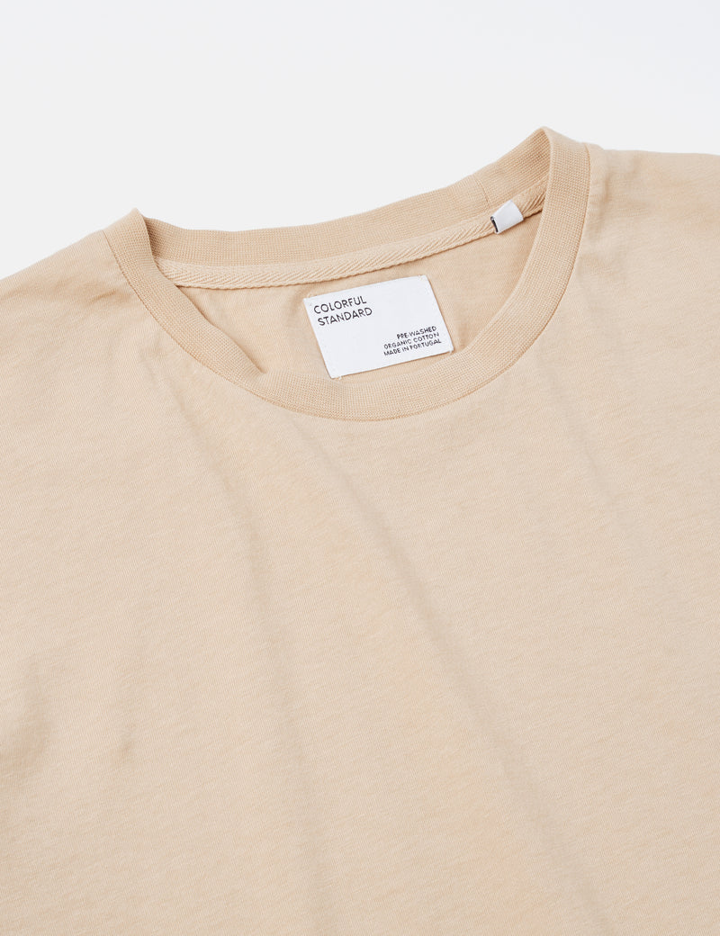 Colorful Standard Classic T-Shirt (Organic) - Honey Beige