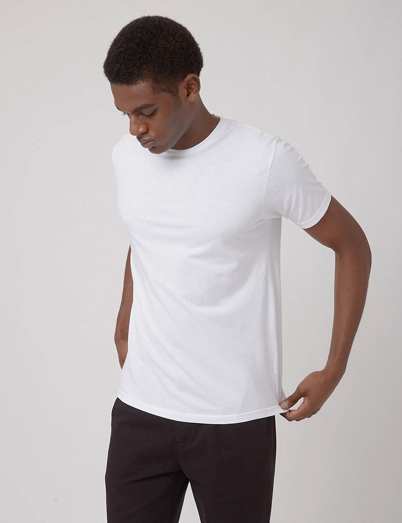 T-Shirt Bio Classique Coloré Standard - Blanc Optique
