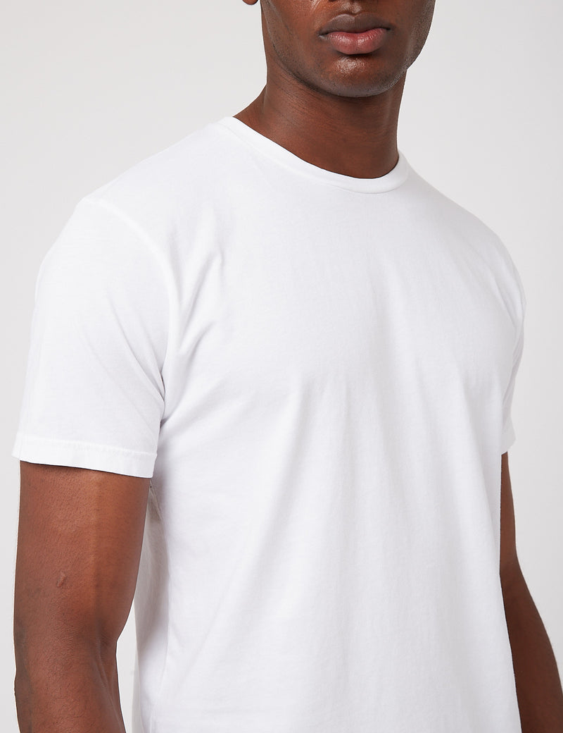 Buntes Standard Classic Bio T-Shirt - Optisch Weiß
