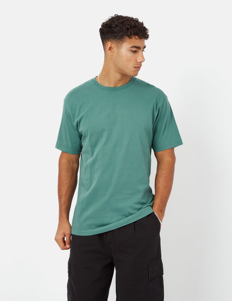 T-Shirt Classique Standard Coloré (Bio) - Vert Pin