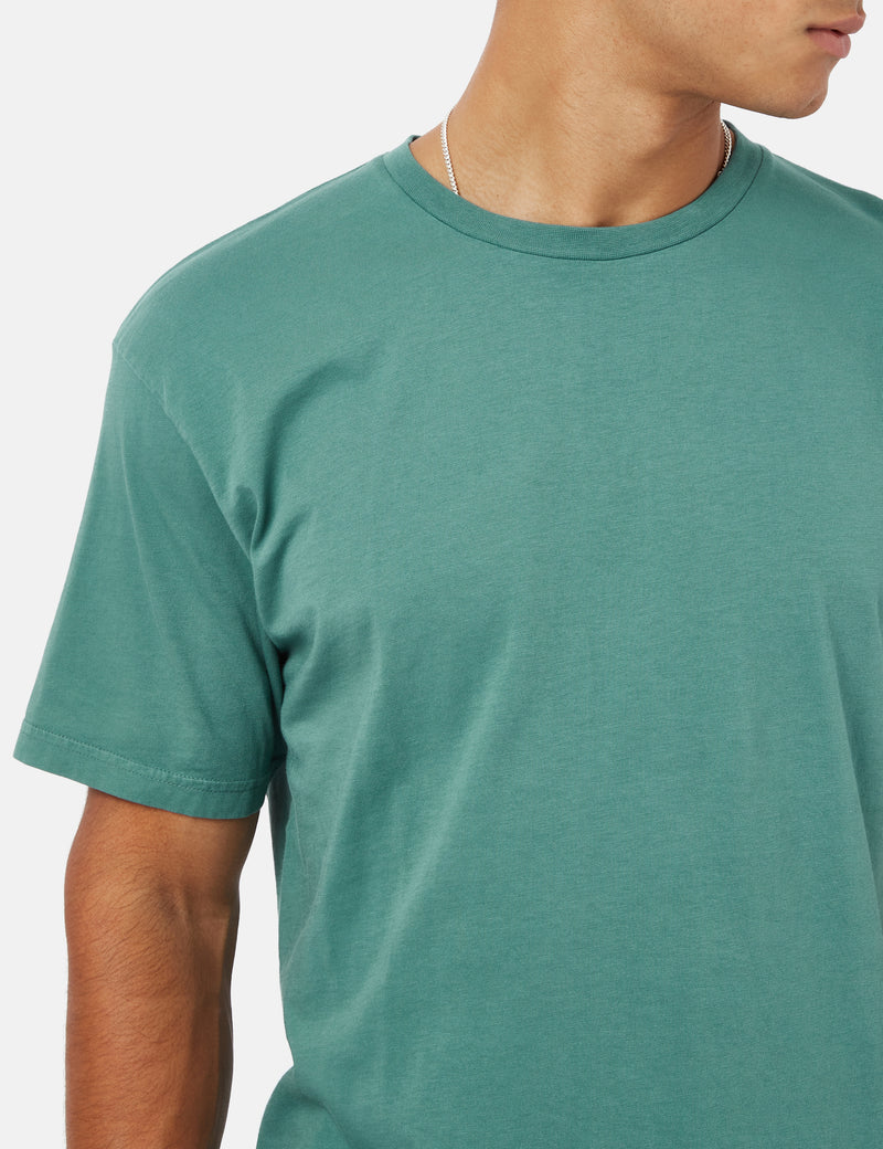 T-Shirt Classique Standard Coloré (Bio) - Vert Pin