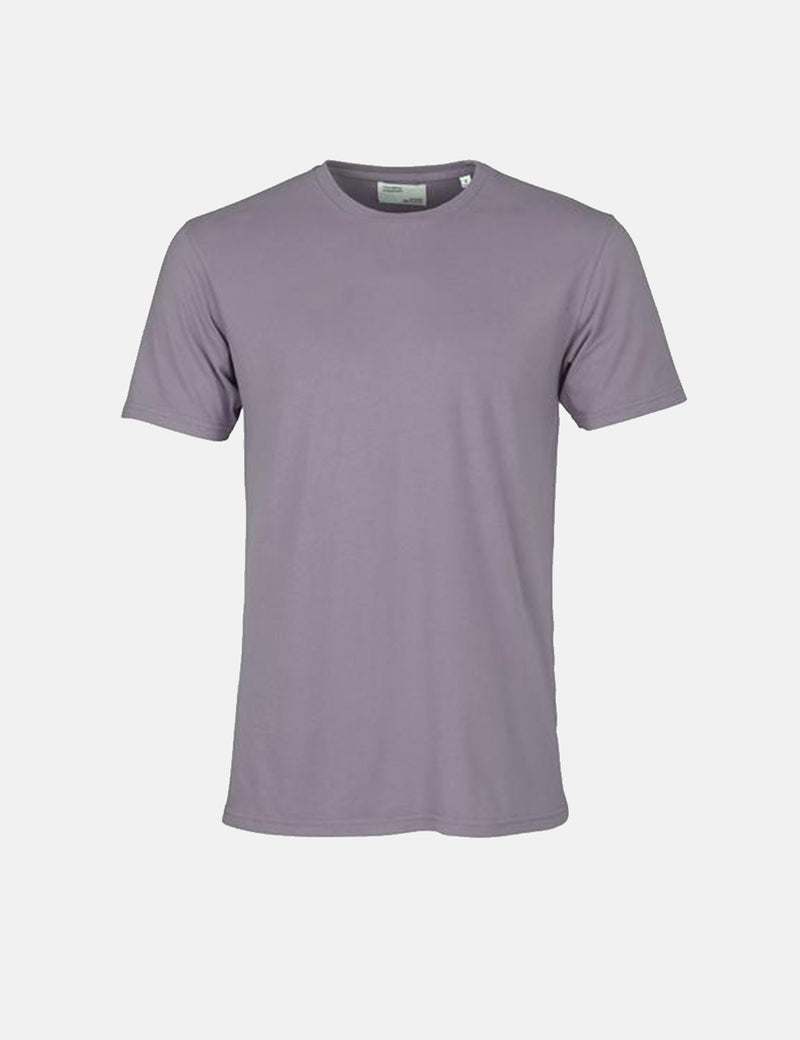 カラフルなスタンダードクラシックオーガニックTシャツ-パープルヘイズ